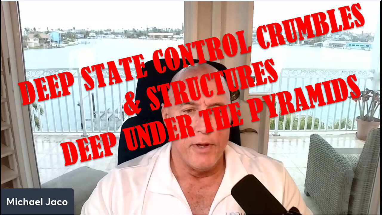 Deep state control crumbles & Structures deep under the pyramids