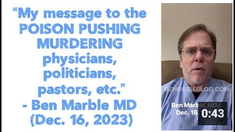 "A Letter to Physicians, Politicians, and Pastors Who Promote Harmful Substances"