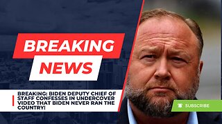 Biden Deputy Chief Of Staff Confesses In Undercover Video That Biden Never Ran The Country!
