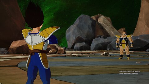 Vegeta vs Nappa Dragonball sparking zero gameplay