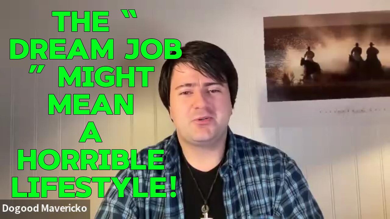 Many Are Looking For Their Dream Job INSTEAD Of Their Dream Lifestyle |EP #152
