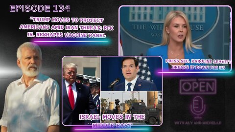 EP.134 Trump Moves to Protect Americans Amid Iran Threat; RFK Jr. Reshapes Vaccine Panel