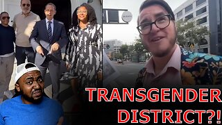 WOKE Democrat Mayor CELEBRATES Creating Historic Transgender District In Homeless Liberal City SLUM!