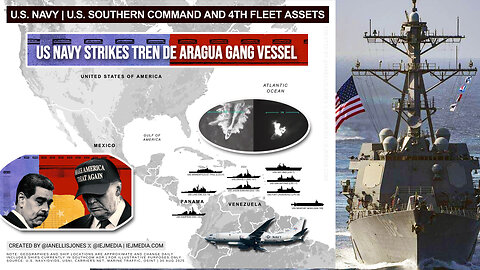US Navy STRIKES! Tren de Aragua Drug Vessel Sunk at Sea By U.S. Navy!