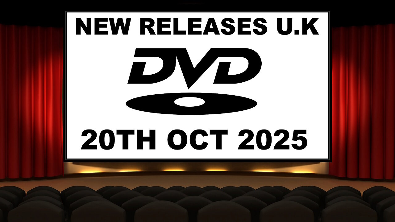 NEW DVD Releases [20TH OCTOBER 2025 | U.K]