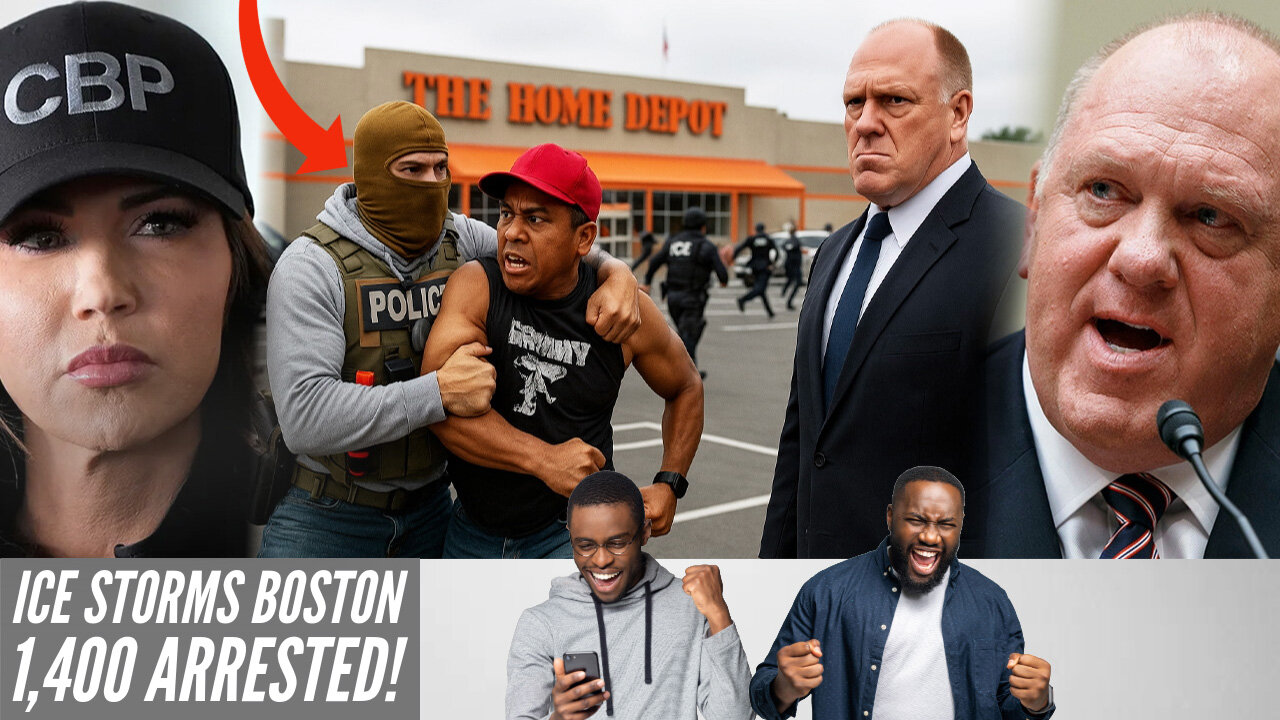 1,400 ILLEGAL IMMIGRANTS BUSTED In Massive ICE Operation—Operation Patriot 2.0 Boston, Massachusetts