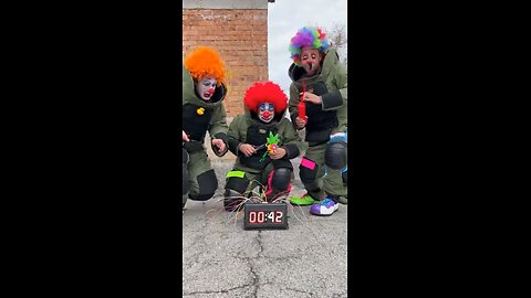 Bomb squad, but it’s clowns