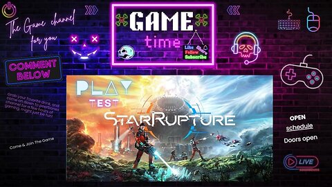 𖦏StarRupture ︻芫═─── Play test, Building stuff