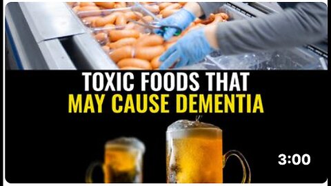"Dementia-Inducing Toxic Foods You Should Avoid"