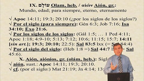 Olam y Aión / Voces bíblicas originales