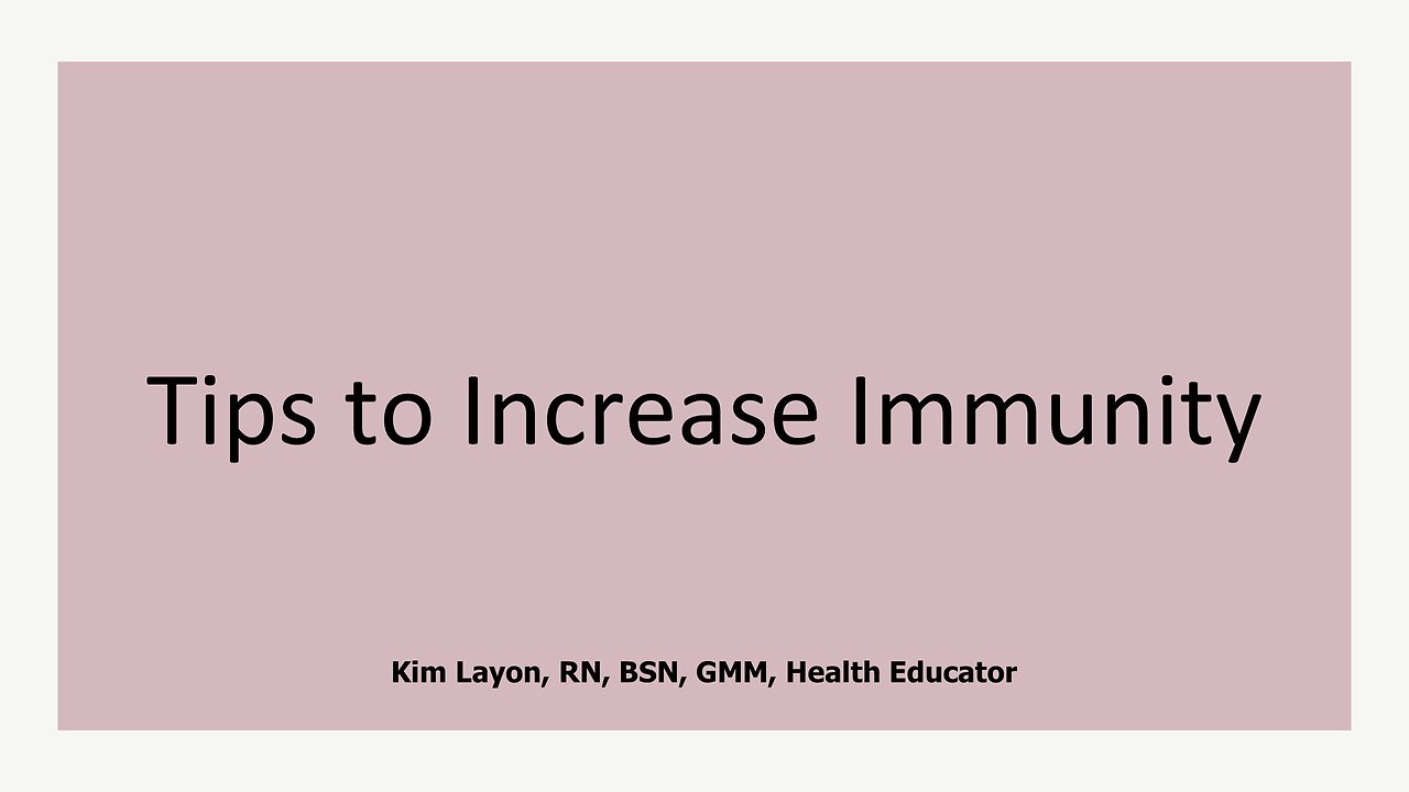 Immunity - Kim Layon | September 25, 2025