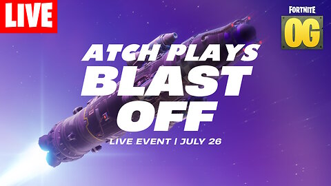 [LIVE] FORTNITE OG ROCKET LAUNCH EVENT! | BLAST OFF EVENT LIVE
