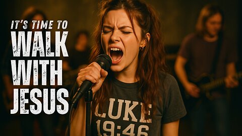 It's Time to Walk With Jesus (90s Alternative Rock Style Inspired Christian Music)