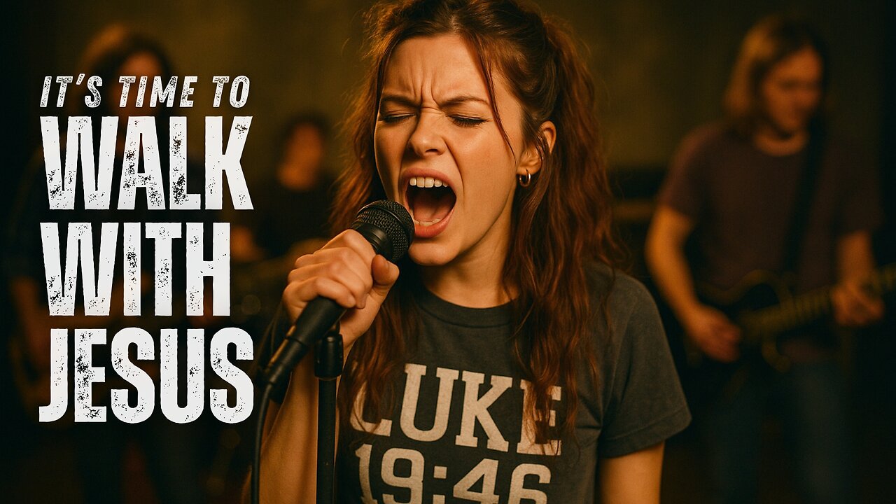 It's Time to Walk With Jesus (90s Alternative Rock Style Inspired Christian Music)