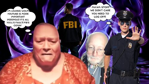 Barb's leaving Wolf for YT DELETED stream she has a CPV & Cops show up