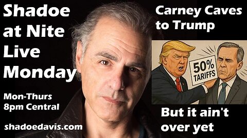 June 30th/2025- Carney Capitulates to Trump, Theresa Tam to Receive Order of Canada