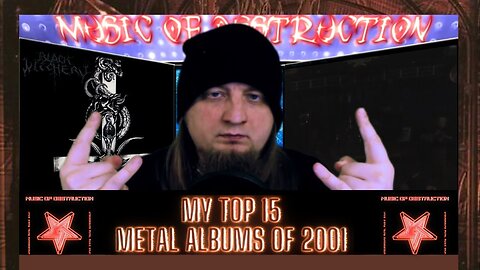 ✵My Top 15 Metal Albums Of 2001✵