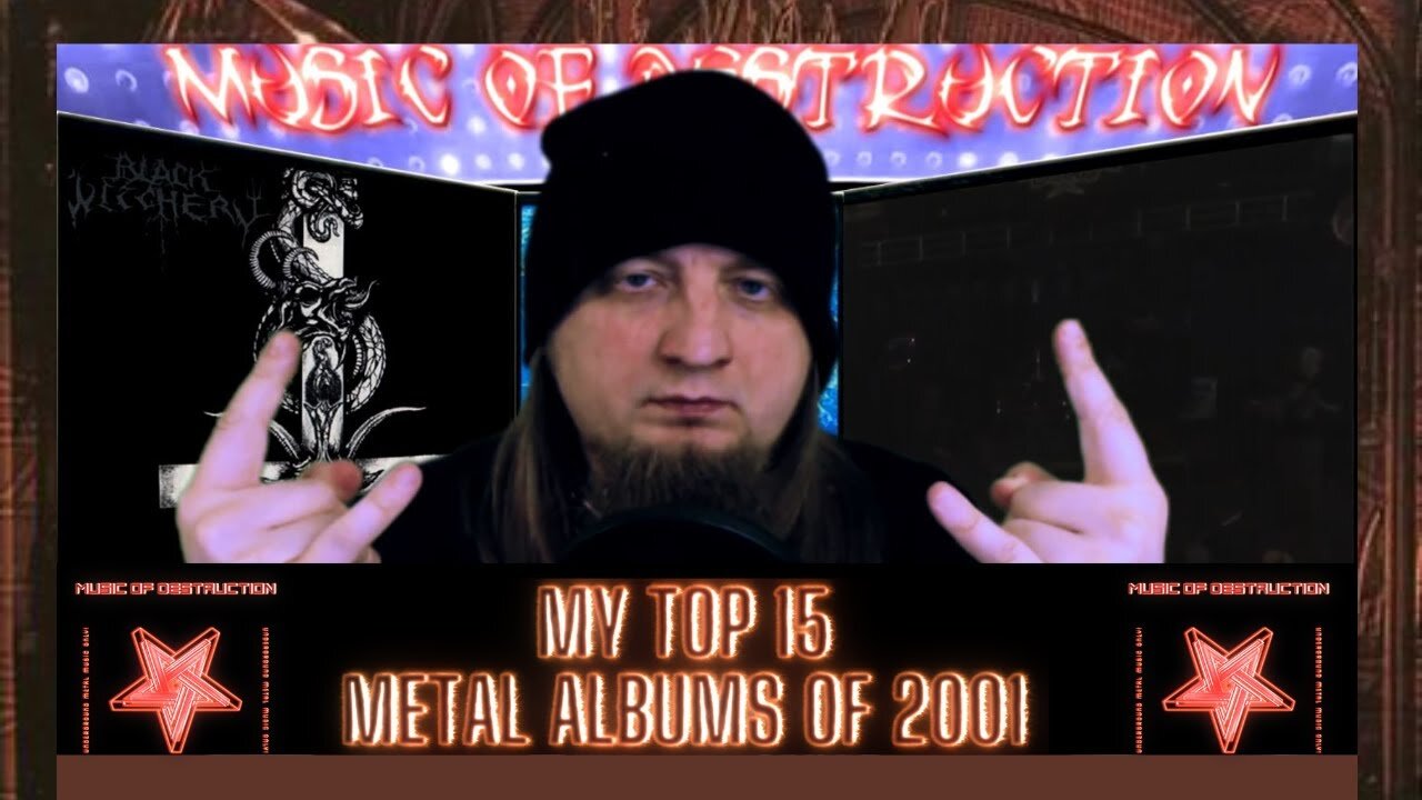 ✵My Top 15 Metal Albums Of 2001✵