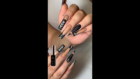Creative School Theme Nails Art ✏️ | Pencil Nails, Black Boards & Stylish Long Nails Design