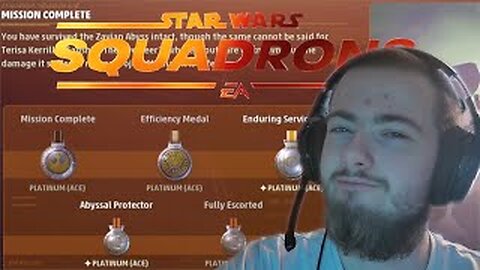 FIRST TRY | Star Wars: Squadrons | Into The Abyss Medals (Ace)