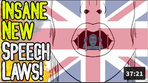 INSANE NEW SPEECH LAWS! The UK Has Fallen! Prison Time For Music! Arrested For Praying!