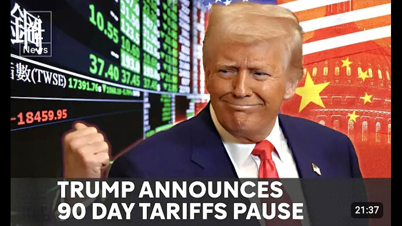 Markets soar as Trump pauses reciprocal tariffs except China