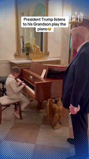WATCH: Trump’s Grandson Theo Debuts First Original Song at the White House