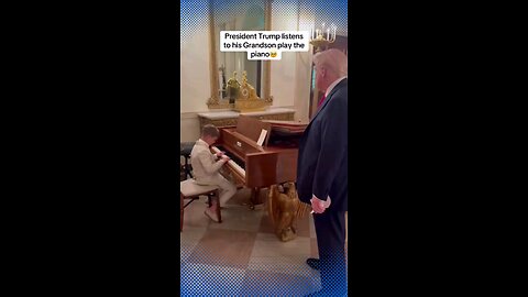 WATCH: Trump’s Grandson Theo Debuts First Original Song at the White House