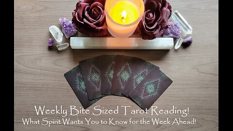 Your Week Ahead Tarot Reading 🔮📆 Quick Insight and Guidance