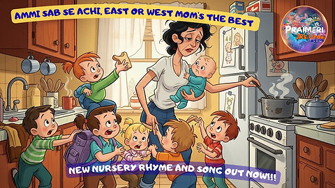 Ammi Sab Se Achi | East or West Mom's the best | NEW NURSERY RHYME AND SONG OUT NOW!!!