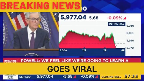 Jerome Powell Clip Goes Viral After Inflation Data