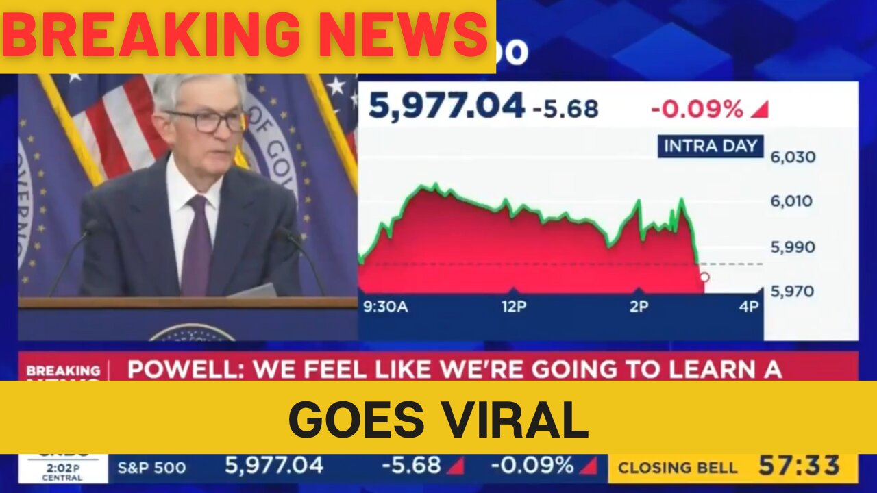 Jerome Powell Clip Goes Viral After Inflation Data