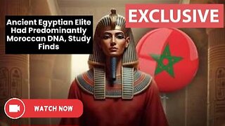 Latest Studies: Ancient Egyptians of Moroccan Origin ✔️