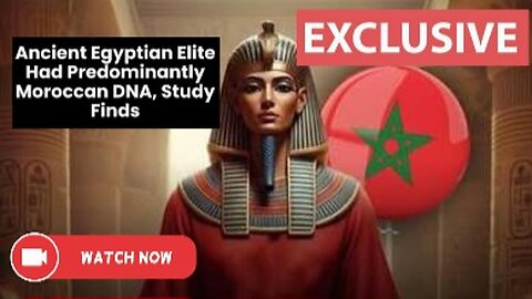 Latest Studies: Ancient Egyptians of Moroccan Origin ✔️