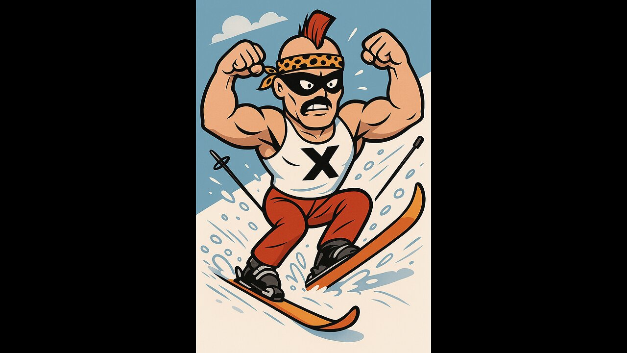 Skiing with Mister X