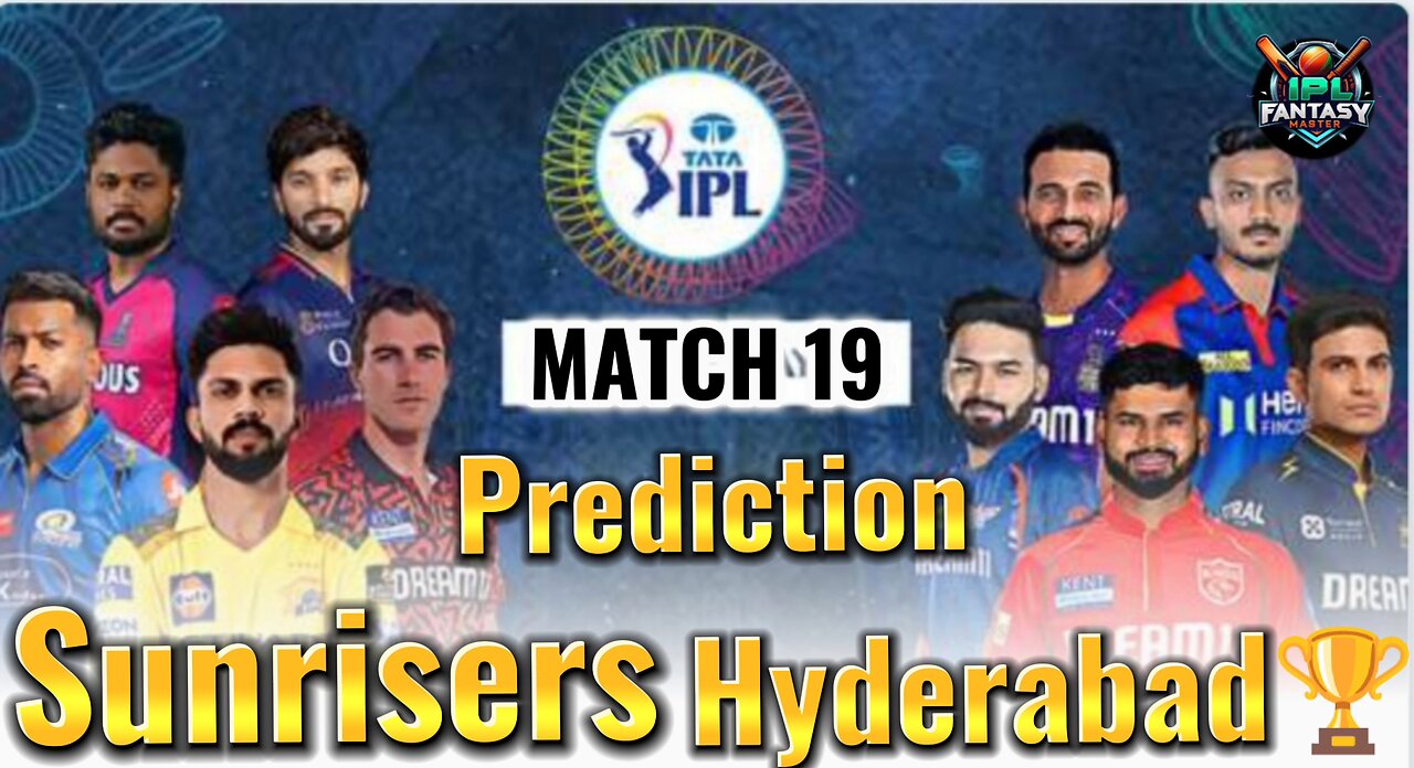 Winner Prediction💯 🏆🔥 Sunrisers Hyderabad Wins! | Match 19 – GT vs SRH | Subscribe for More💥💥