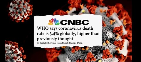 3.4 Percent - THE LIE That Started The COVID-19 Pandemic…