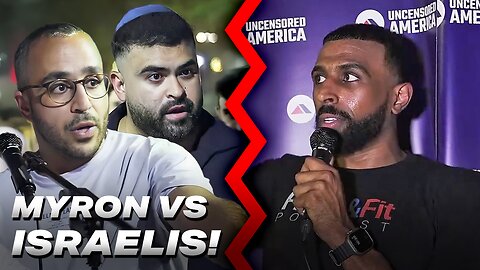 Jews Got TRIGGERED After Myron TOLD Them This! Heated Debate