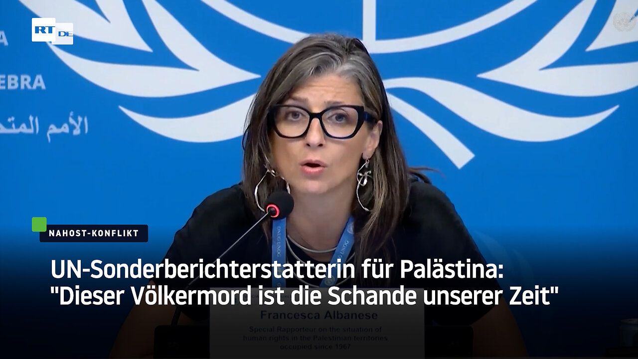 UN-Sonderberichterstatterin: Wir sollten von 680.000 Todesopfern im Gazastreifen ausgehen