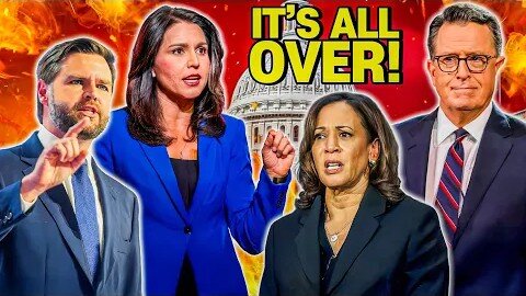 BREAKING: Tulsi Gabbard & J.D. Vance Shatter Kamala’s Narrative — Stephen Colbert Can’t Respond!