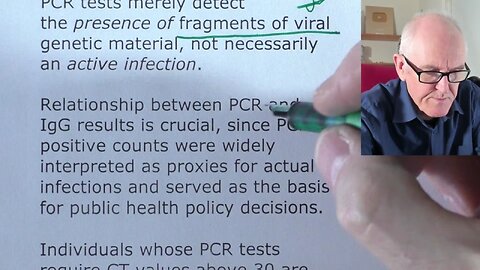 Covid PCR test was usually wrong