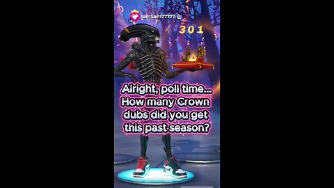 Poll Time - How many Crown dubs did you get this past season?
