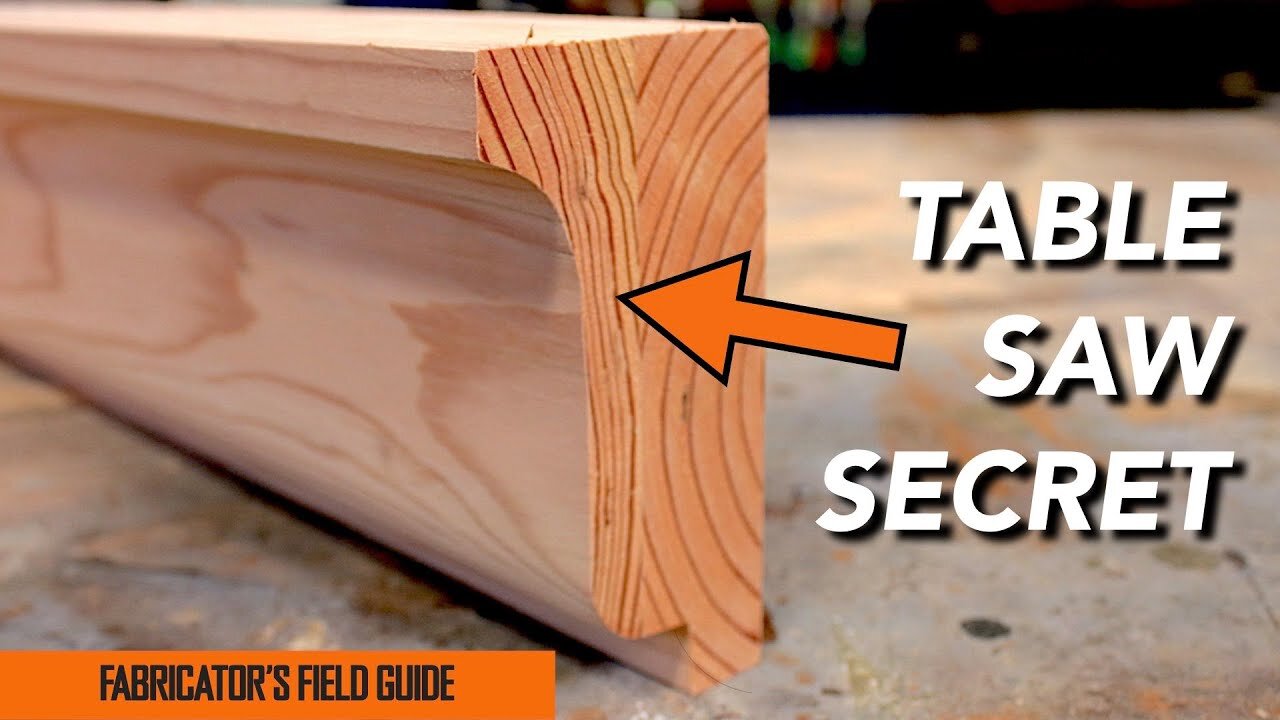 Table Saw Hack: Create High-End Custom Molding Without Expensive Tools