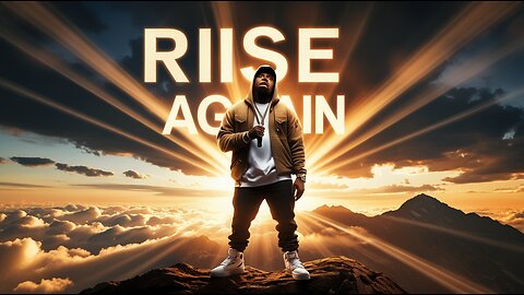 RISE AGAIN - Motivational English Rap | Never Give Up | Hindi Subtitled