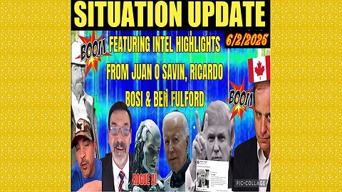 SG Anon. Juan O Savin ~ Situation Update 6/2/25 ~ Restored Republic > Judy Byington- Q+ White Hats