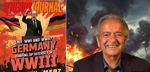 Gerald Celente (LIKE WWI and WWII? GERMANY RAMPING UP DEFENSE FOR WWIII,HEIL MERZ)