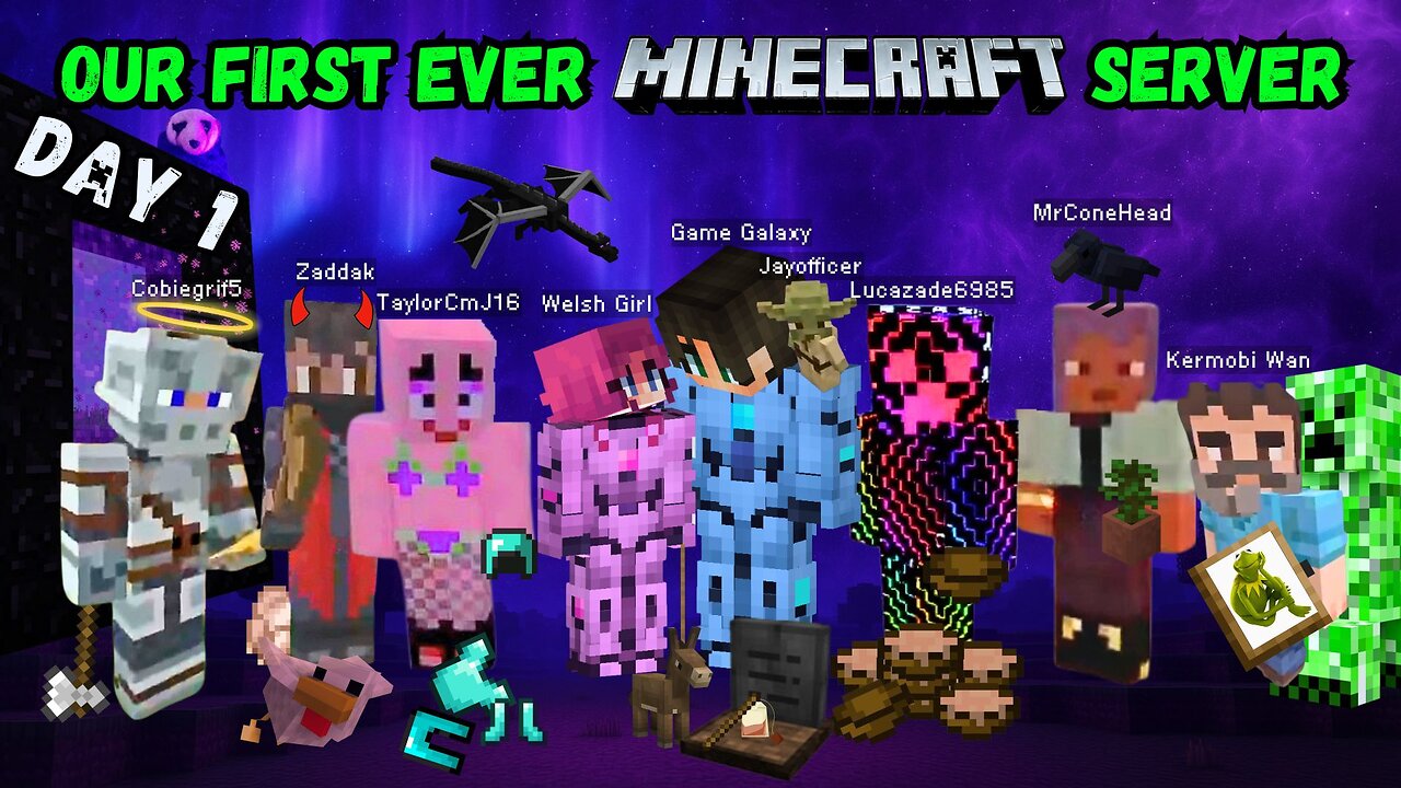 🔴 Minecraft NEW Sub-Only Server Launch - Day 1 LIVE