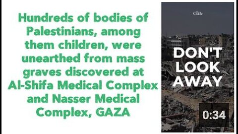 "Mass Graves Unearthed: Hundreds of Palestinian Bodies, Including Children, Discovered"