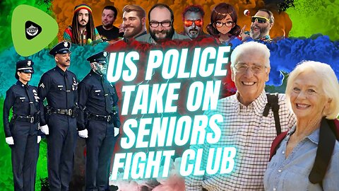 US Police TAKE ON Seniors FIGHT Club?