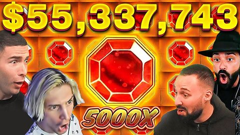 BIGGEST CASINO WINS OF THE MONTH: Top 50 (Adin Ross, Ayezee, xQc, x7Dave)